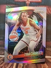 2025 Panini Prizm WNBA - Tina Charles Silver Prizm #3 Connecticut Sun All-WNBA