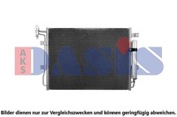 Kondensator Klimaanlage AKS Dasis 022006N FÜR Land Rover Klimakondensator