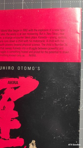 Akira 1 Katsuhiro Otomo 1st Print Kaneda Tetsuo Marvel Epic 1988 - Picture 13 of 14