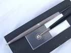 Vintage Parker 75 Cisele Sterling Silver Desk Ball Point Pen Italian Slate USA — photo 2