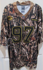 Kenny Clark Green Bay Packers NFL Football Jersey Nike Men's 2XL sewn camo
