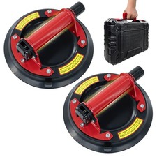 2 Pack 8"Suction Cups for Glass,Heavy Duty Glass Suction Cups to Lift Large G...