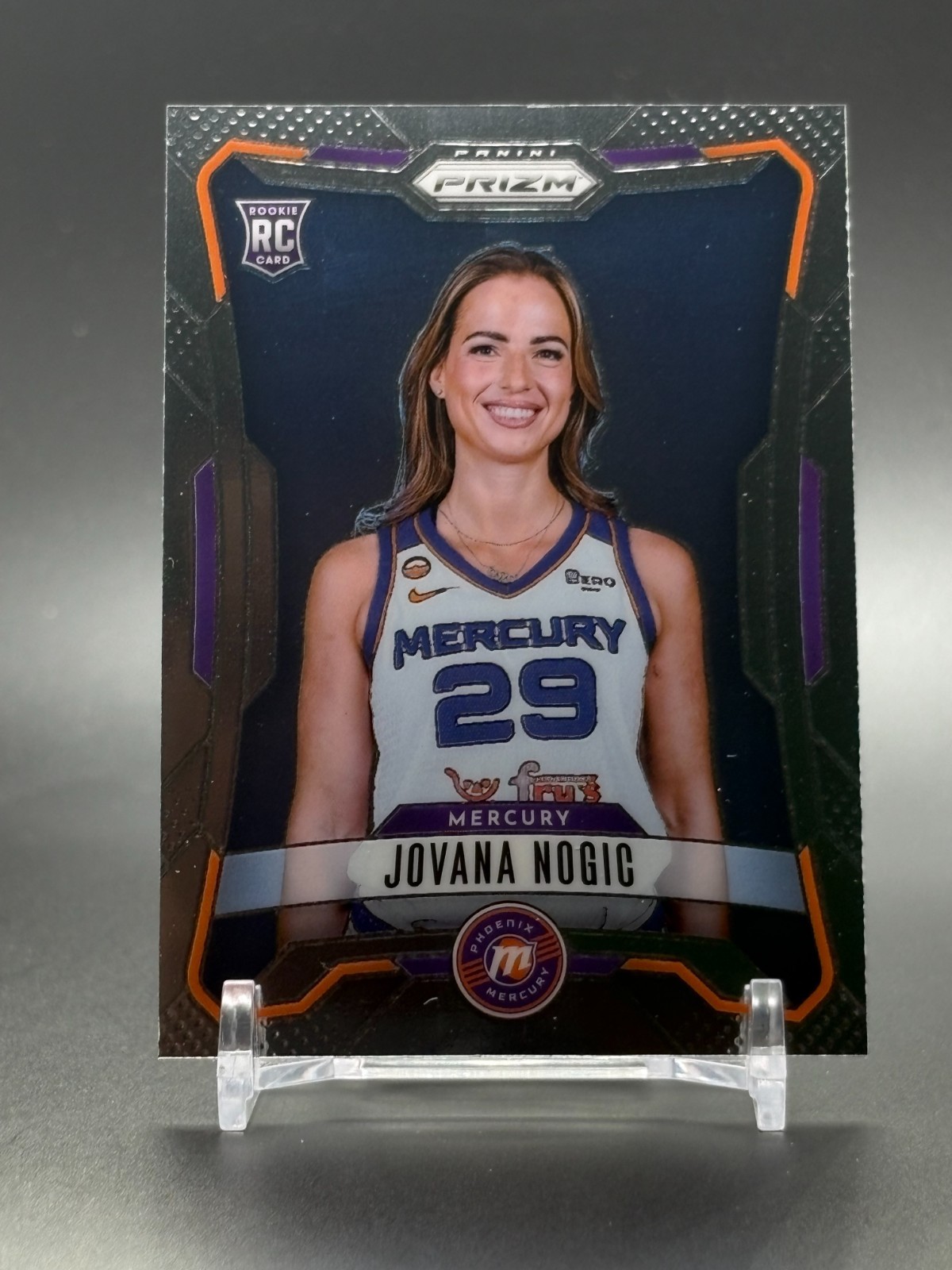 2026 Panini Prizm WNBA Rookie Variation #193 JOVANA NOGIC Phoenix Mercury RC view 1