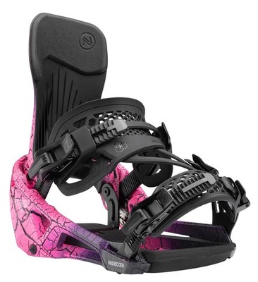 2026 Nidecker LT SuperMatic Drop In Snowboard Bindings Magma LARGE