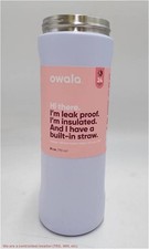 Owala 24oz FreeSip Stainless Steel- Periwinkle Twinkle READ DESCRIPTION