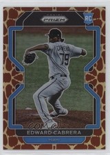 2022 Panini Prizm Giraffe Prizm Edward Cabrera #102 b4d