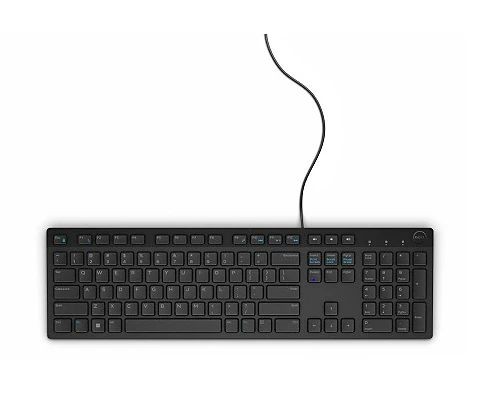 Dell 2V16M USB Wired Full-Size French Keyboard Black