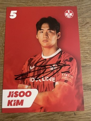 Jisoo Kim  5  1 Fc Kaiserslautern AK Handsigniert 25/26