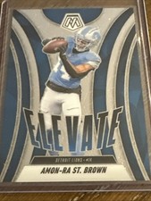 2025 Panini Mosaic Elevate Amon-Ra ST. Brown Detroit Lions #15