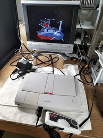 PC Engine DUO-R console PI-TG10 controller CD & Hucard working JAPAN