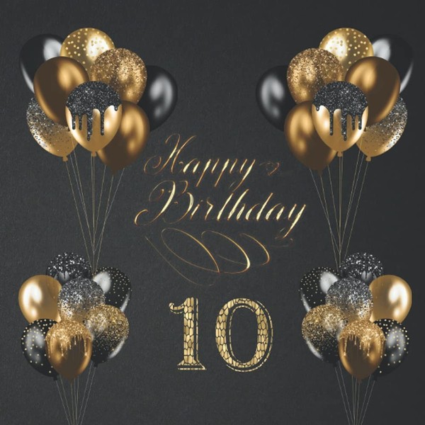GäStebuch Zum 10. Geburtstag - Erinnerungsbuch FüR GlüCkwüNsche &-image