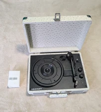Crosley Cruiser Plus portable turntable/record player with power cord