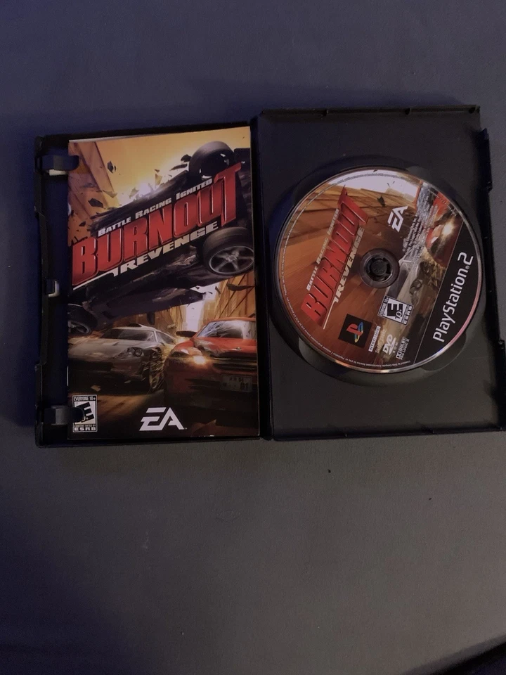 Burnout: Revenge PlayStation 2, 2005, Completo, Probado, Cib Foto 3 de 4