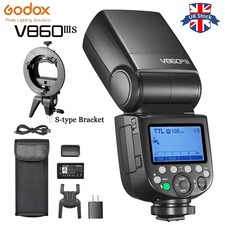 Godox V860IIIS 2.4G TTL HSS Flash Speedlite For Sony Camera + S-type Bracket