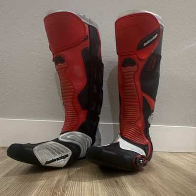 BALENCIAGA BIKER BOOT RED/WHT/BLACK | eBay