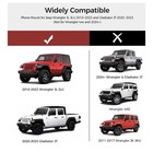 Upgraded Metal Phone Mount for Jeep Wrangler JL JLU 2018-2023 & Gladiator — photo 2