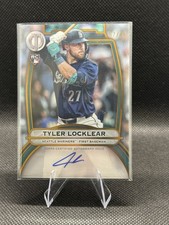 2025 Topps Tribute - Tribute Autographs Tyler Locklear #TA-TL Gold /75 (AU, RC)
