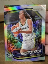 2025 Panini Prizm WNBA #50 Maddy Siegrist Silver Prizms