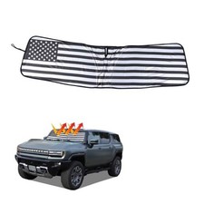 Car Sun Shade for Windshield Compatible with Hummer EV 2022 2023 2024 2025