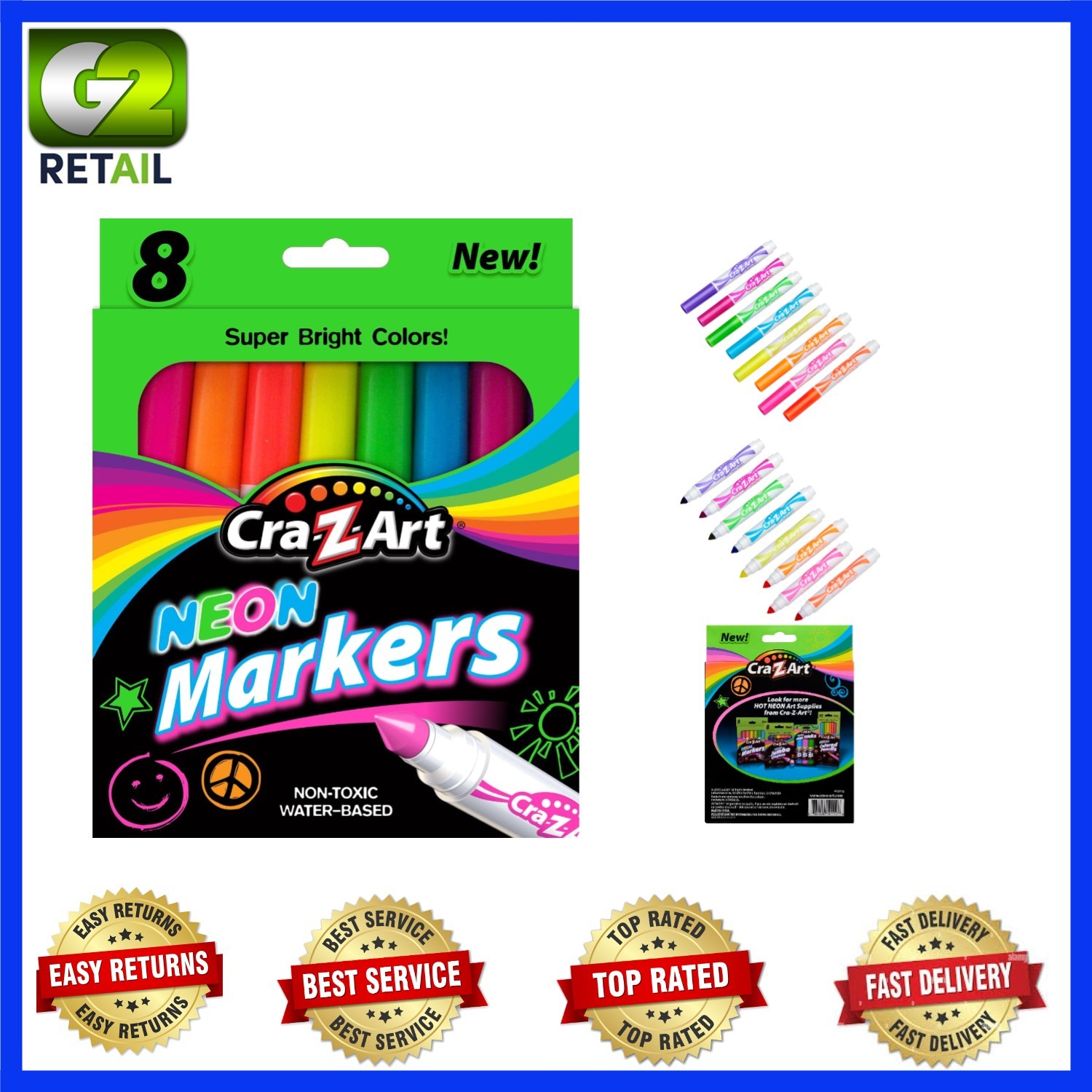 - Water-based And Non-toxic For Young Artists