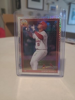 Albert Pujols 2026 Topps Series 1 Silver Pack Chrome Mojo Cardinals#91C-13