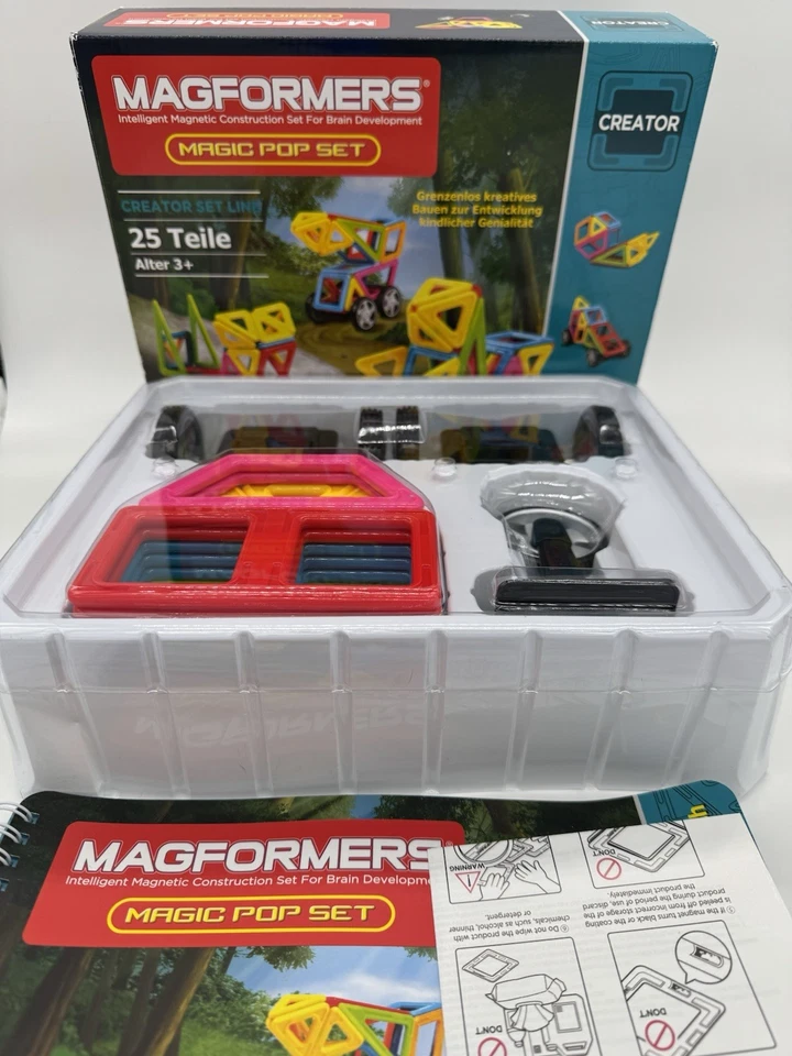 Magformers Magnetspiel Magic Pop Set 274 39 Creator Set Line 25 Teile - Bild 2 von 4