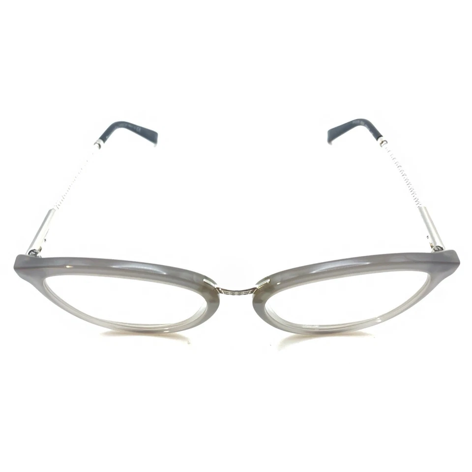 Monturas de gafas Tiffany & Co TF 2173 8257 plateadas transparentes para ojos de gato 53-18 140 Italia Foto 3 de 4