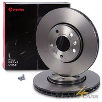 Brembo 2X Bremsscheibe Ø296 Vorne FÜR Renault Fluence Laguna Megane Scenic 3
