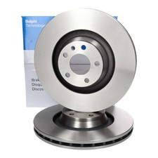 2 Delphi Bremsscheiben vorne 276mm für Audi 80 Cabriolet Coupe