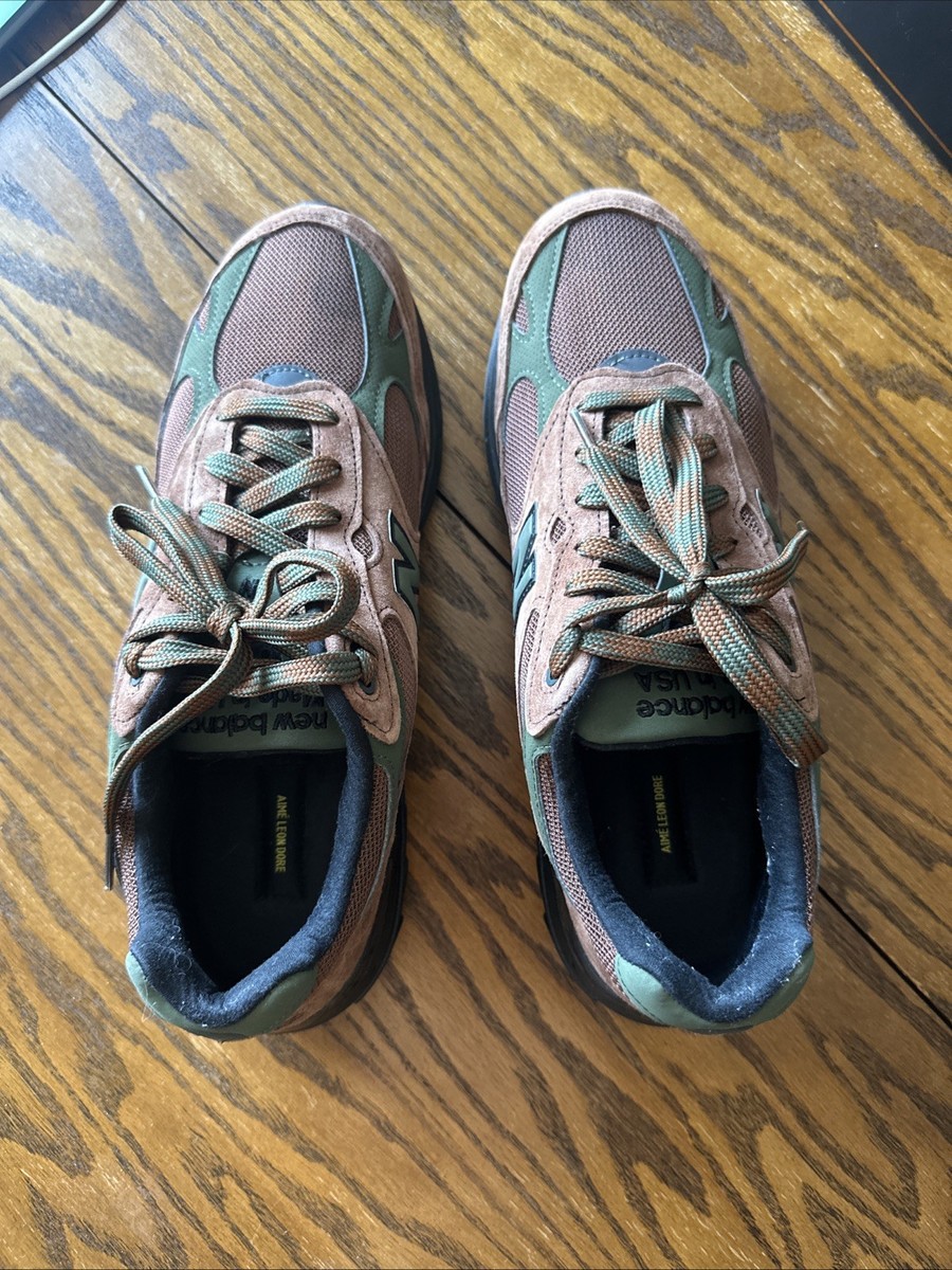 New Balance Aimé Leon Dore x 993 NBY MR993ALD Beef & Broccoli Size