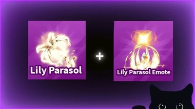 Blade Ball - Lily Parasol + Emote
