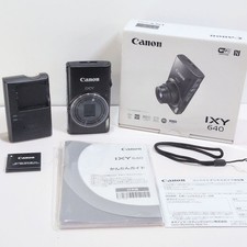 Canon IXY 640 Black 20.2MP 12x Zoom PowerShot ELPH 350 HS IXUS 275 HS w/Box