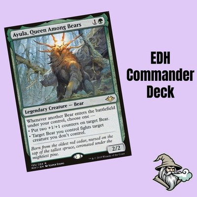 MTG Commander Deck - Ayula, Queen Among Bears - Bear Tribal EDH - Ready to Play
