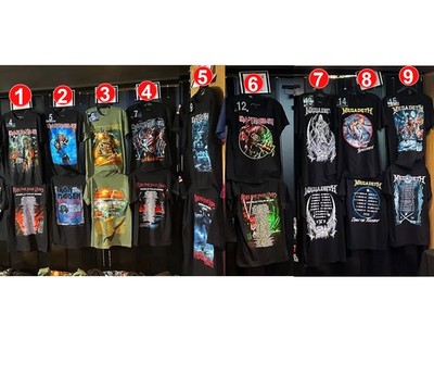 Maiden and Megadeth Run For Your Lives Toronto 2026 Merch reprint T-Shirt