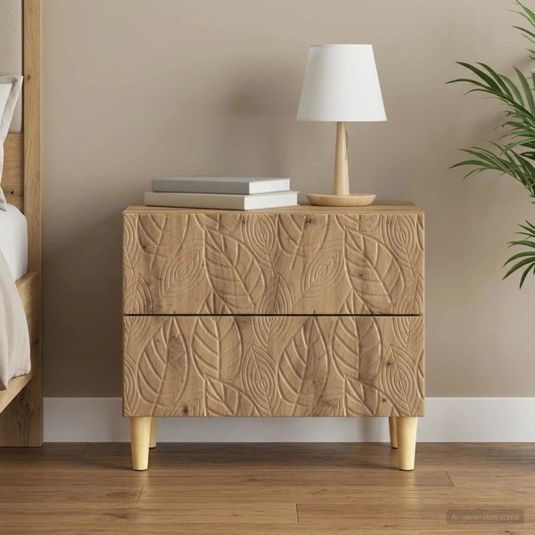 Nachttisch Artisan-Eiche 62 X 34,5 X 48 Cm Holzwerkstoff-image