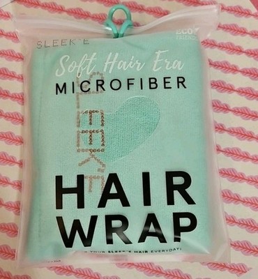 Sleeke Hair Towel Wrap Micro Fiber Hair Towel Wrap Mint