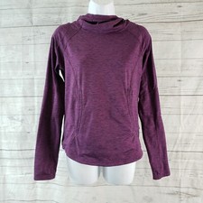 Obermeyer Girls Cora FLC Hoodie Sz XL Purple Long Sleeve