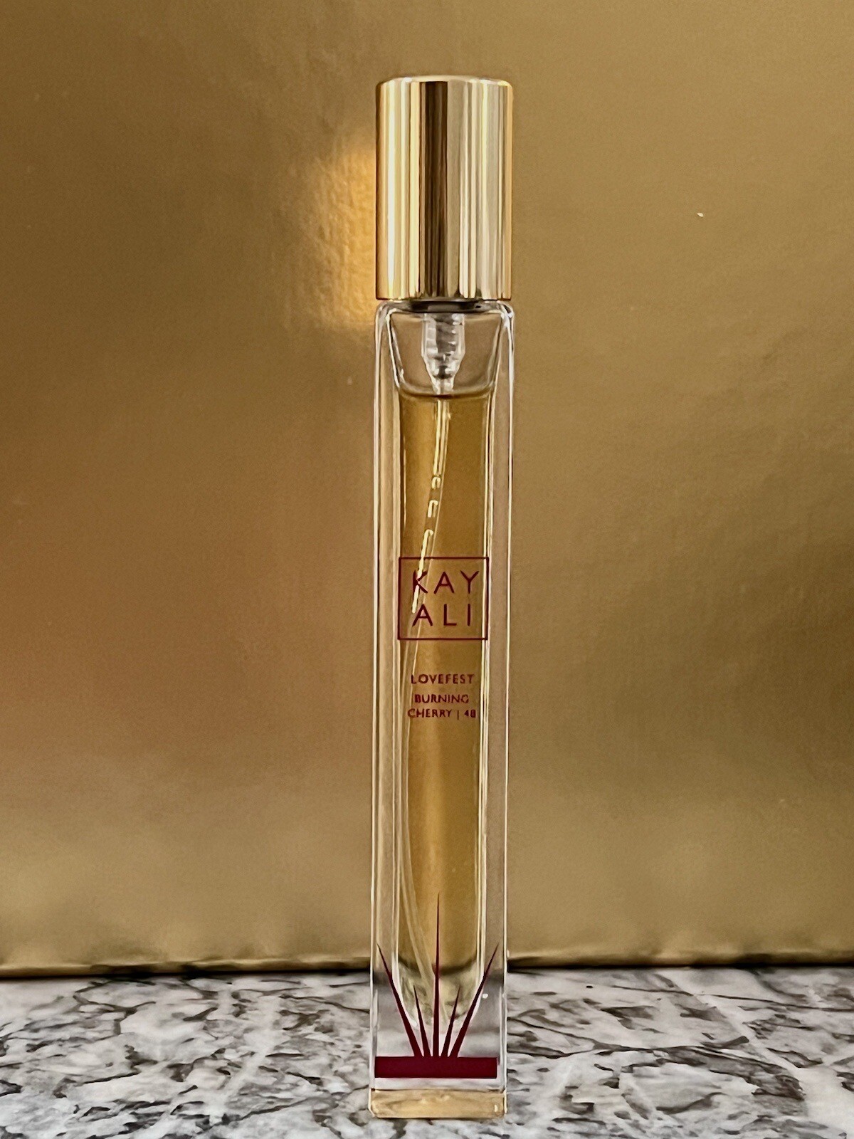 Lovefest Burning Cherry KAYALI Eau de Parfum Travel Spray .34oz/10ml NEW w/o BOX