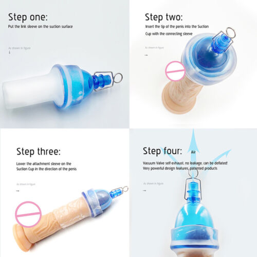 Enlargement Extender Vacuum Stretcher Pump Hanger Bigger Enhancement Super Penis - Picture 2 of 17
