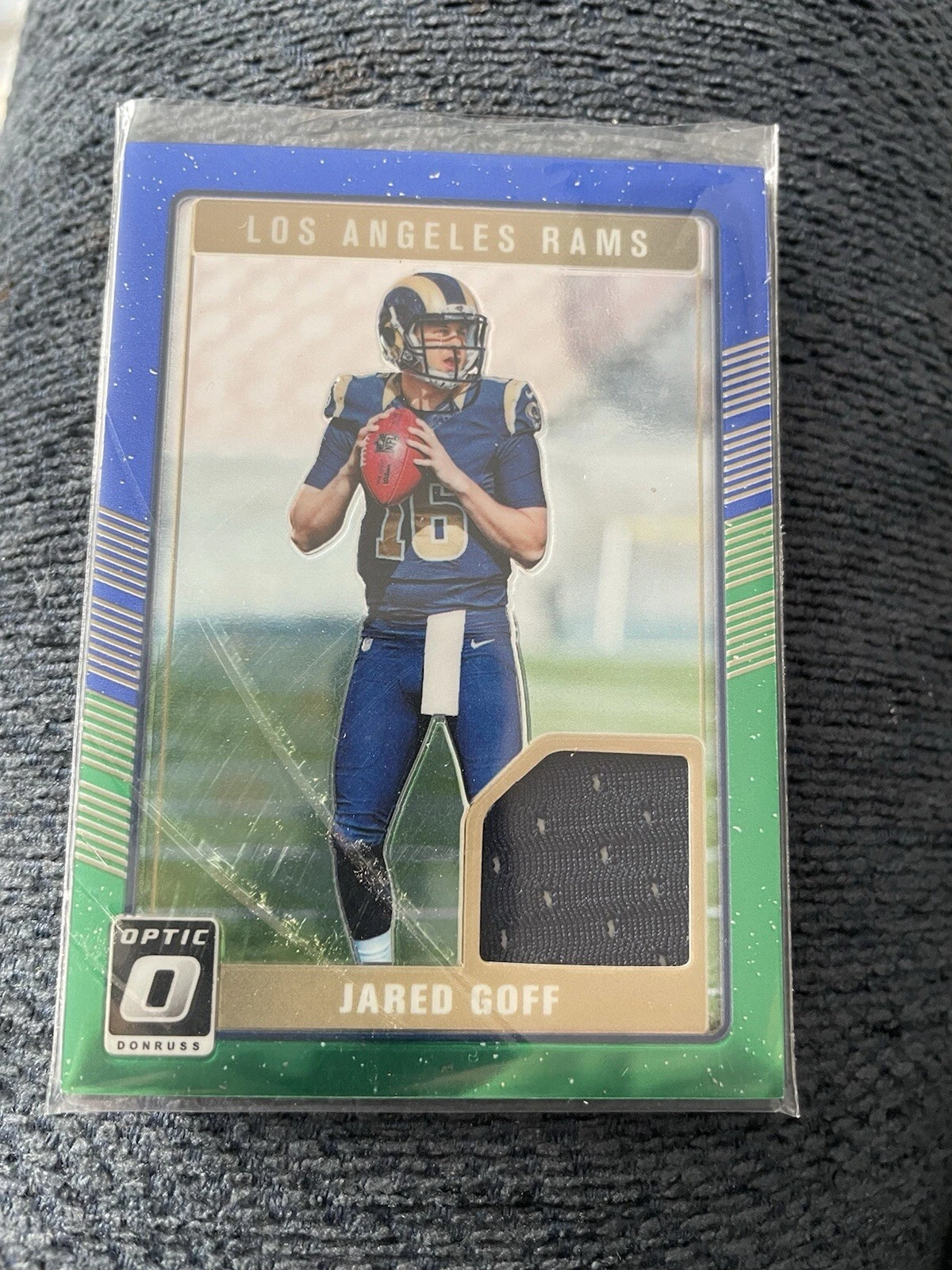 Jared Goff Panini Donruss Optic Donruss Rookie Threads #JG Bronze