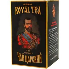 Czar Nicholas II Russian ROYAL TEA Deluxe Loose Black Tea Leaves 8.8 oz