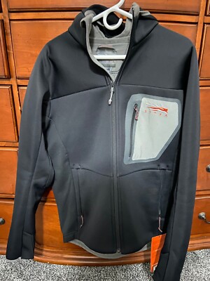 Sitka Traverse Cold Weather Hoody Jacket Black Large