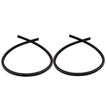 1951-54 Door Glass Channels Rubber - Pair for Chevy, GMC Truck