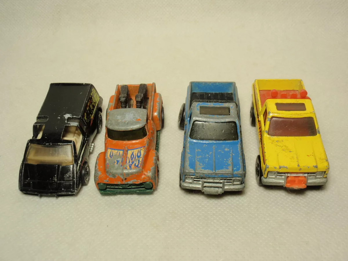 Lot 4 Vtg Hot Wheels Cars Hong Kong As Is DAMAGED eBay