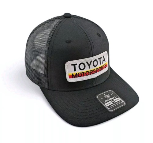 Toyota Motorsport Vintage Embroidered Patch On Legendary Snapback Trucker Hat - Picture 3 of 6