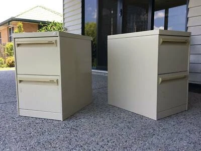 1 X Namco 2 Drawer Metal Filing Cabinet Cabinets Gumtree