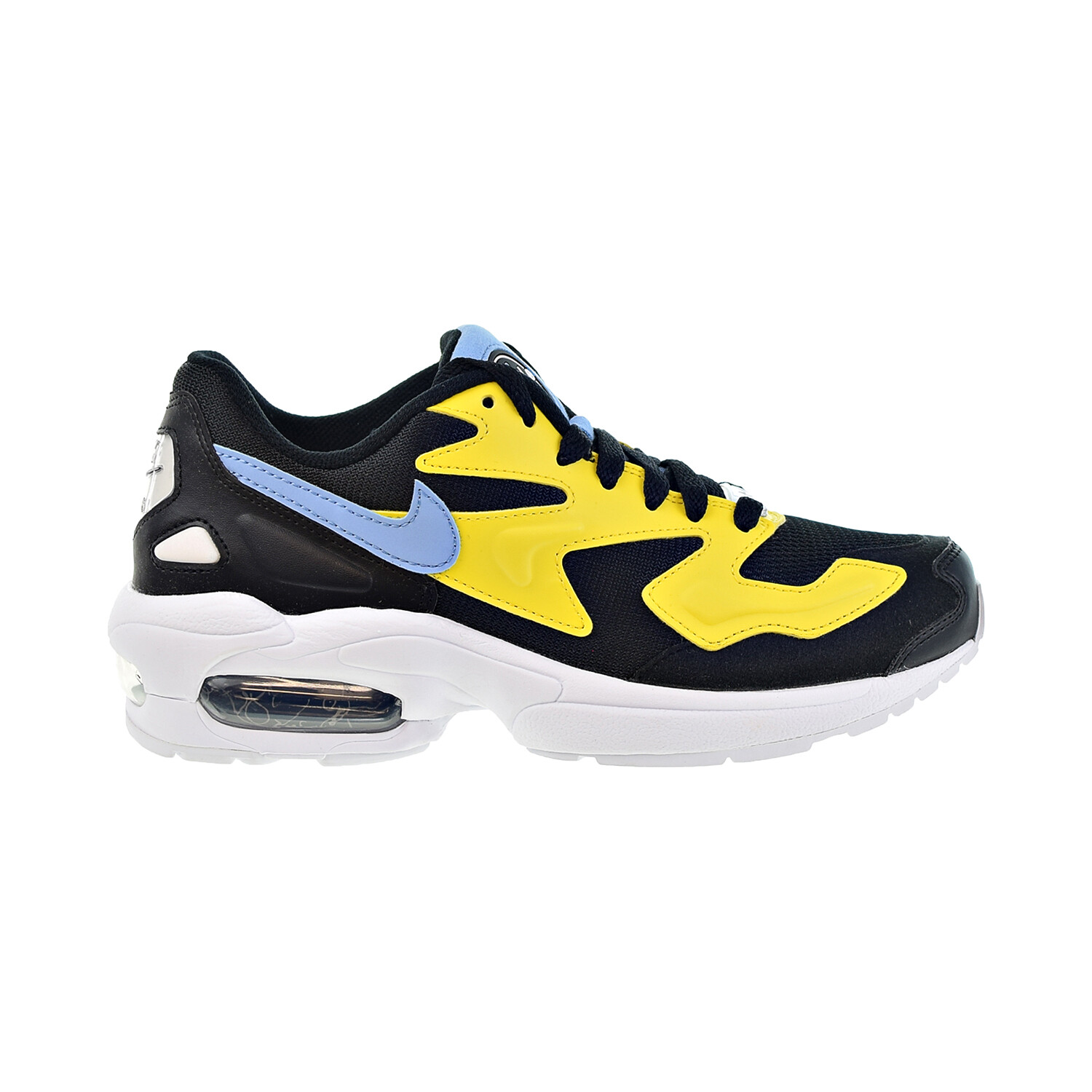 Женская обувь Nike Air Max2 Light Jaguars, цвет хром, желто-голубой CJ7980-700