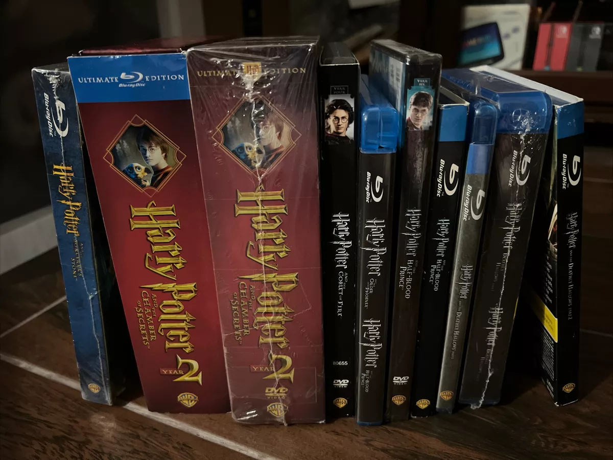 Harry Potter DVD / Bluray assorted / Ultimate edition Lot Collection