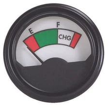 Analog Round State of Charge Meter (2-1/8") for 48 Volt Golf Cart |Universal