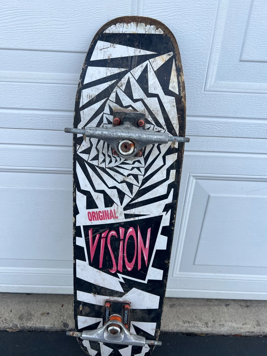 スケートボード Vision vtg skateboard sticker Винтажное снаряжение для скейтбординга и лонгбординга Vision